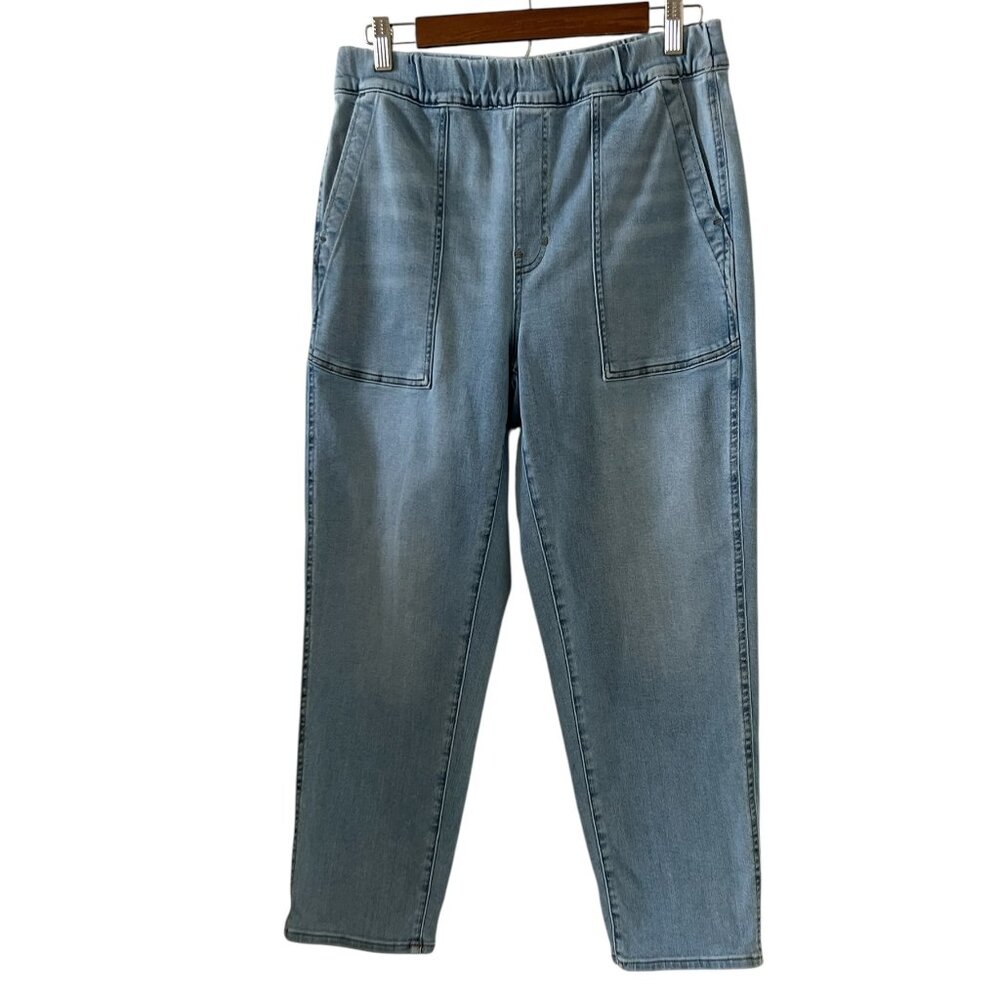 Madewell Pull-On Jeans In Bellview Wash Size S